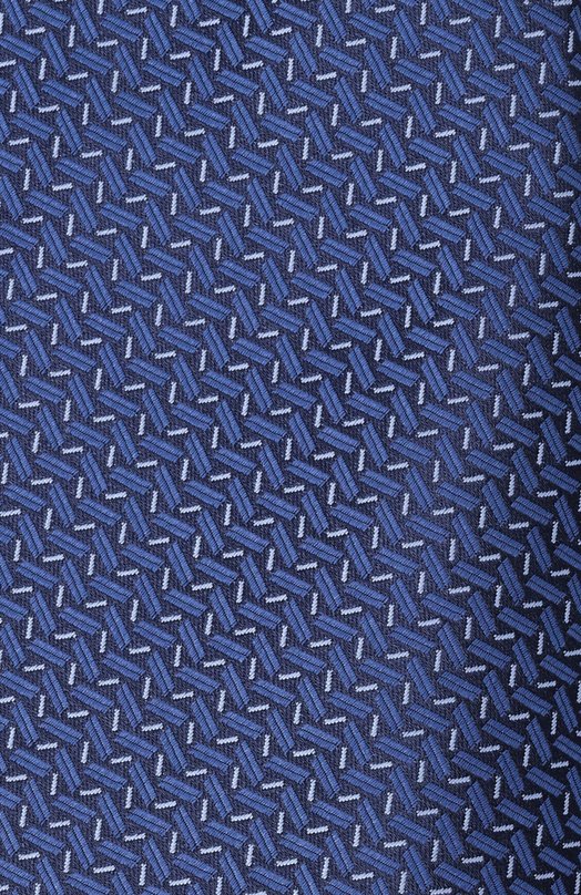 Шелковый галстук Canali 18/HJ04557 Синий  18/HJ04557 Фото 4