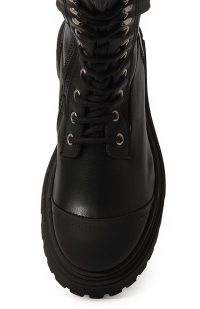 Кожаные ботинки JARRETT, арт. J3TR178A/LEATHER/W00L AND CASH/27-34, фото 4