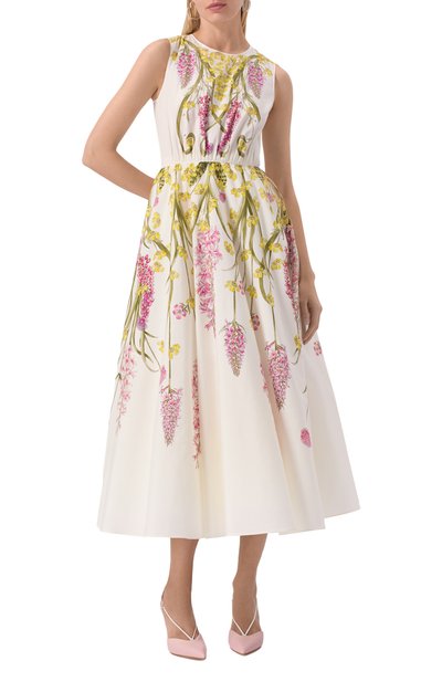 Хлопковое платье GIAMBATTISTA VALLI, арт. 25SSPVCA5038-45PRI, фото 3