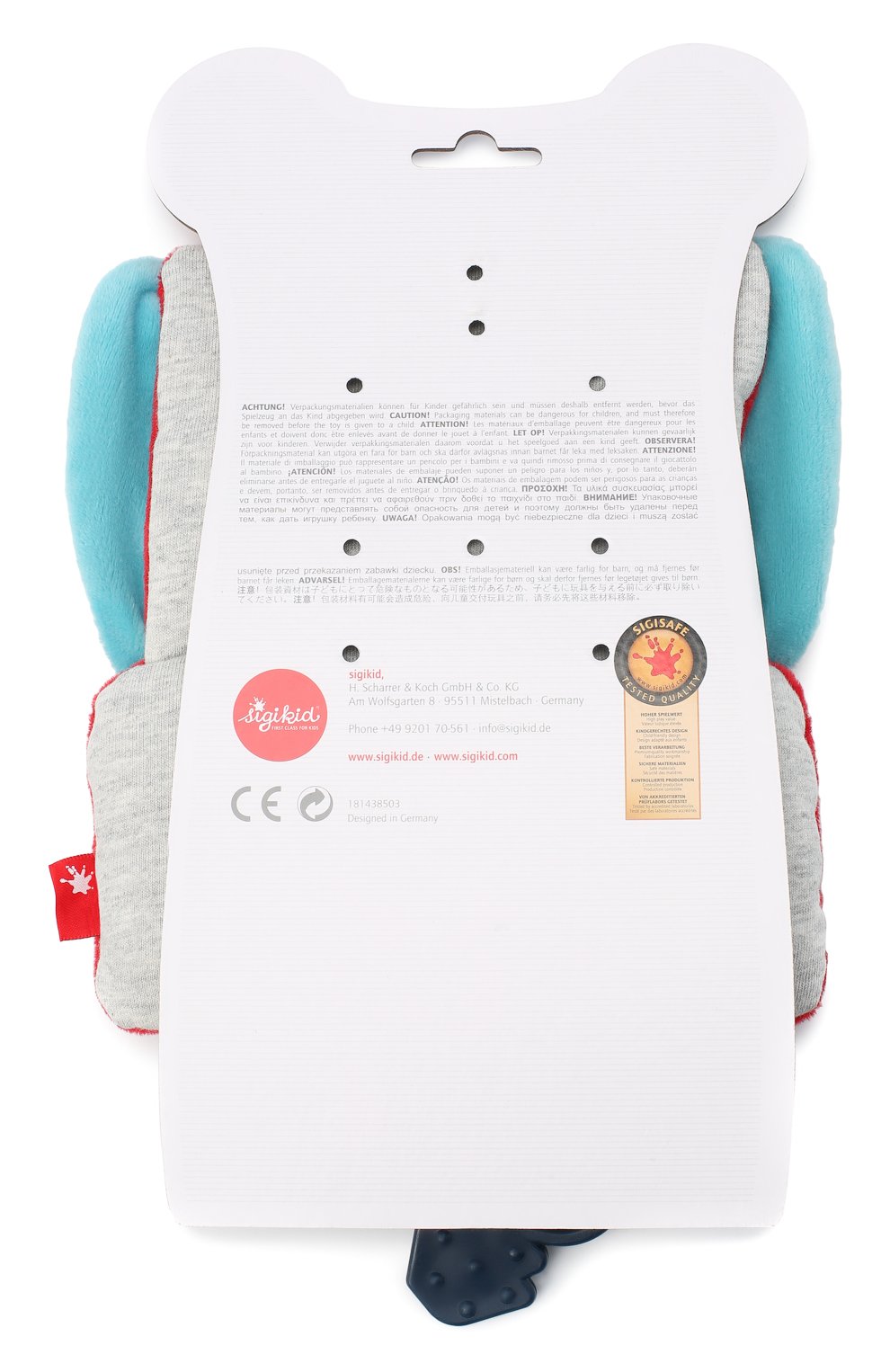 Развивающая игрушка слоник SIGIKID, арт. 42516, фото 2