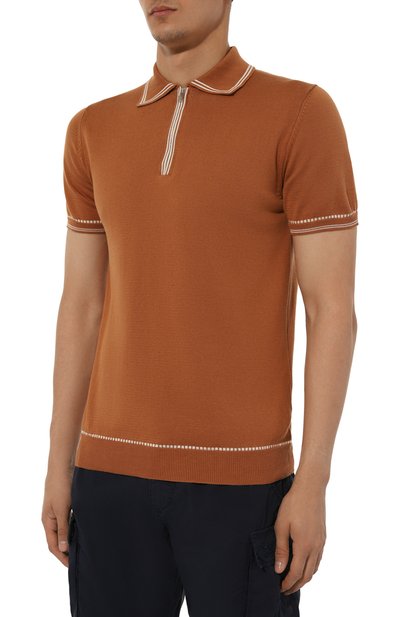 Хлопковое поло DANIELE FIESOLI, арт. DF0327, фото 3