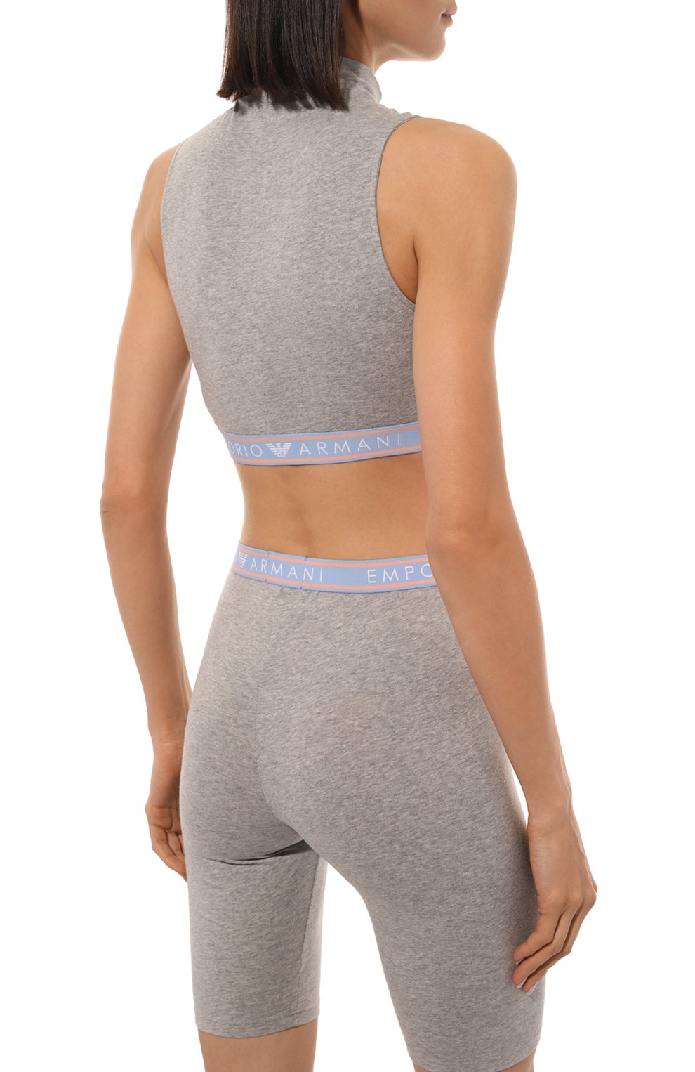 Хлопковый топ EMPORIO ARMANI, арт. 164430/3R227, фото 4