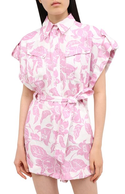 Льняной комбинезон ZIMMERMANN, арт. 7842YBEL, фото 3