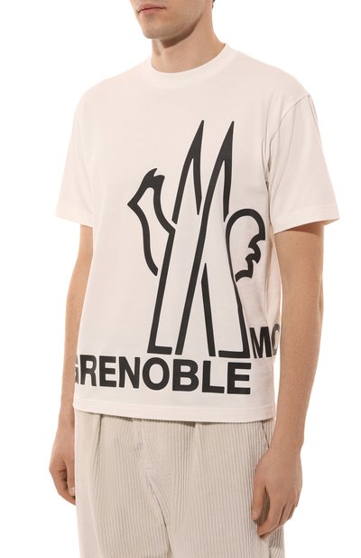 Хлопковая футболка MONCLER GRENOBLE, арт. 8C000-07-83927, фото 3