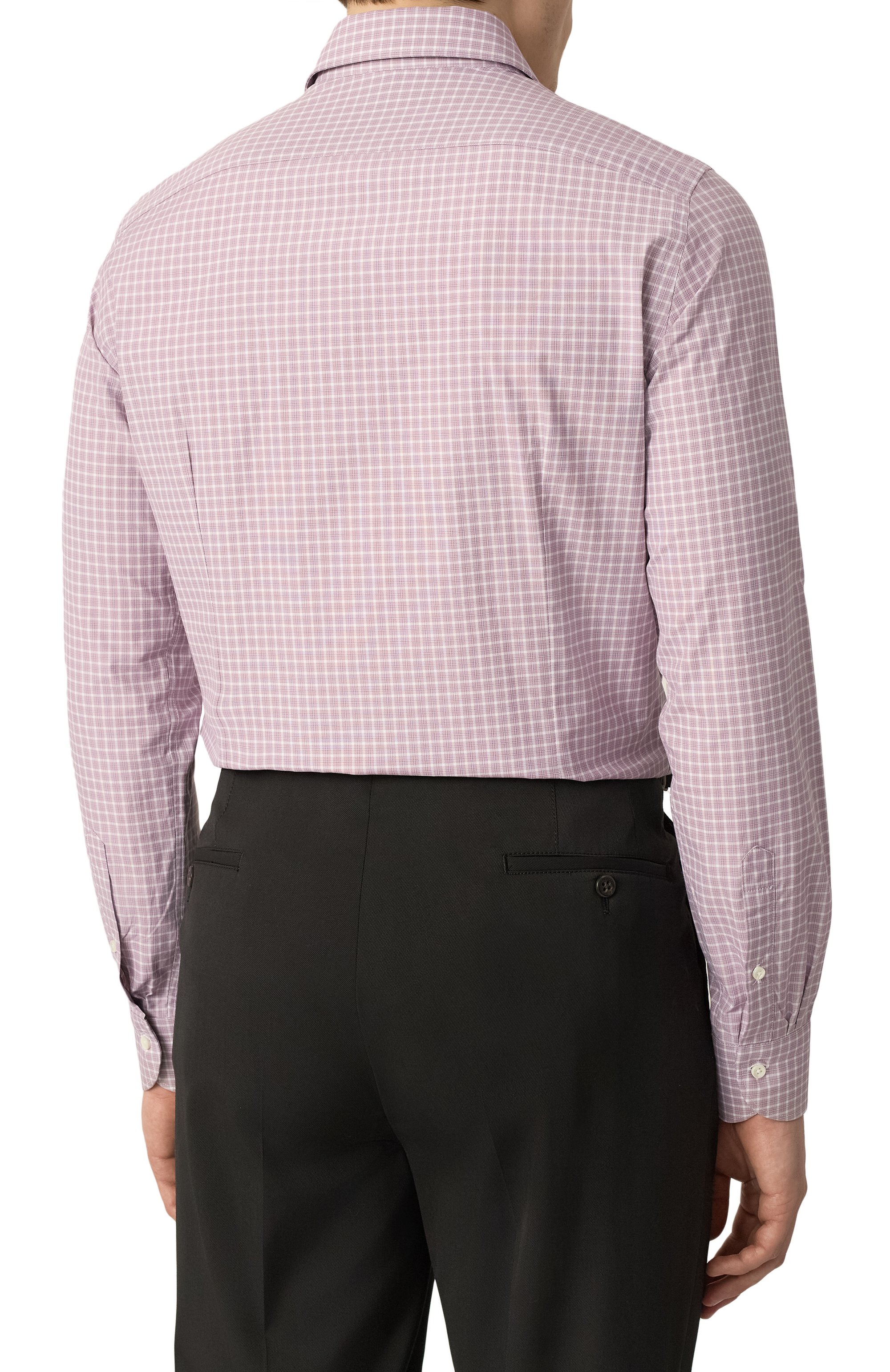 Хлопковая рубашка CANALI, арт. NCLX098/GR03304, фото 4