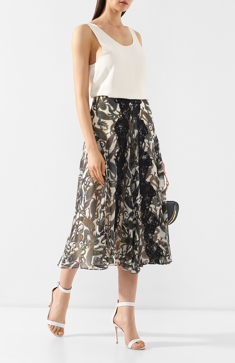 Шелковая юбка CHLOÉ, арт. CHC19SJU68324, фото 2