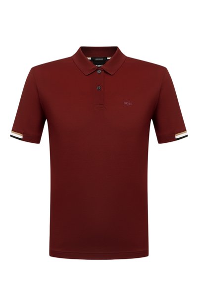 Хлопковое поло BOSS, арт. 50467113, фото 1