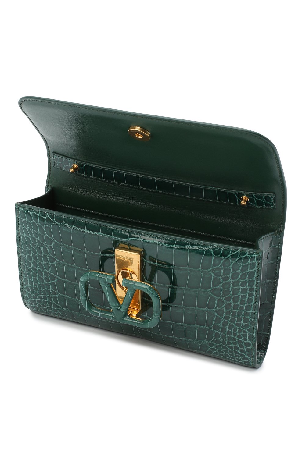 Клатч из кожи аллигатора VALENTINO, арт. UW2B0H28/XDE/AMIS, фото 4