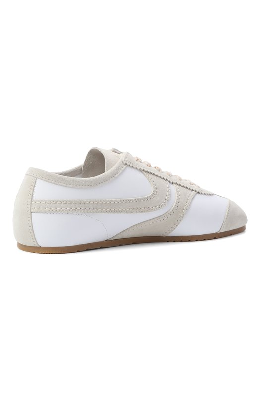 Кожаные кеды Dries Van Noten 021725/0117 Белый  021725/0117 Фото 5