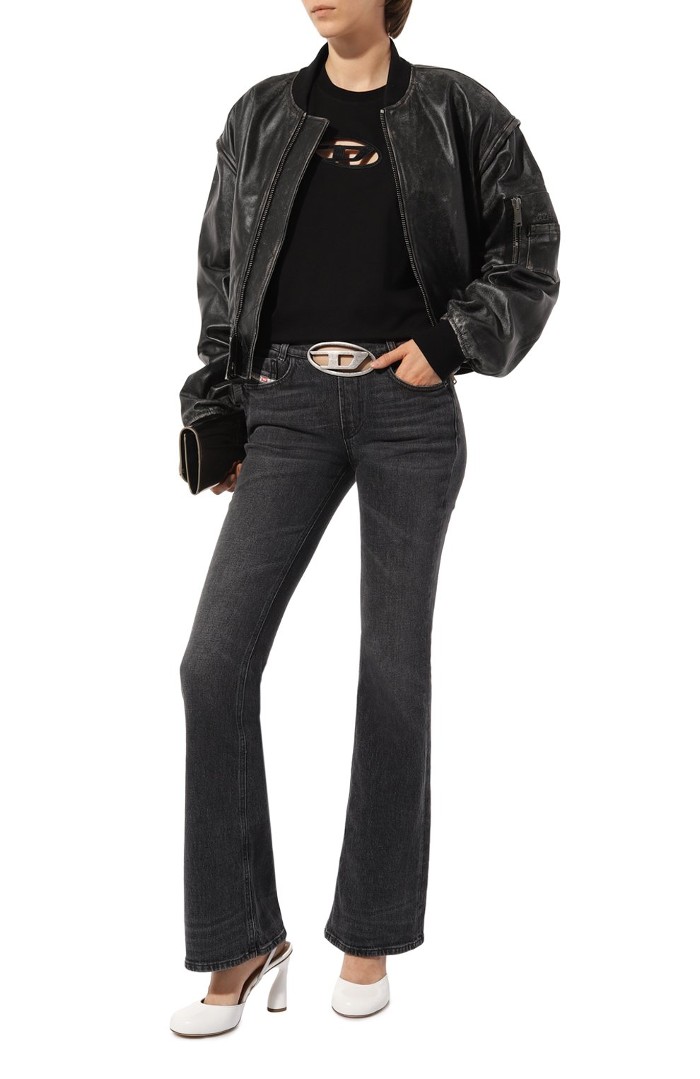 Хлопковая футболка DIESEL, арт. A11559/0NIAX, фото 2