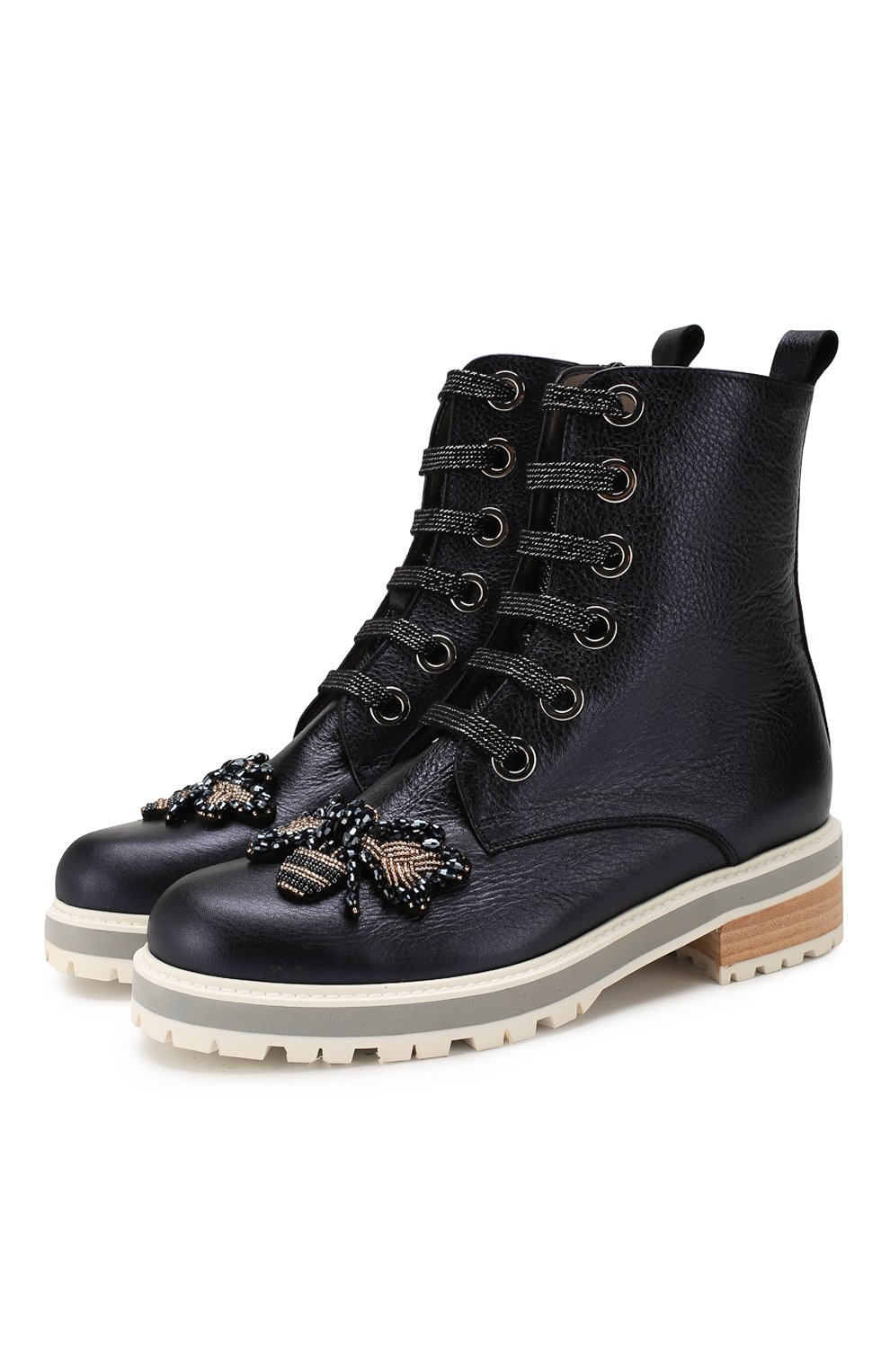 Кожаные ботинки PERTINI, арт. 201W16765D1, фото 1