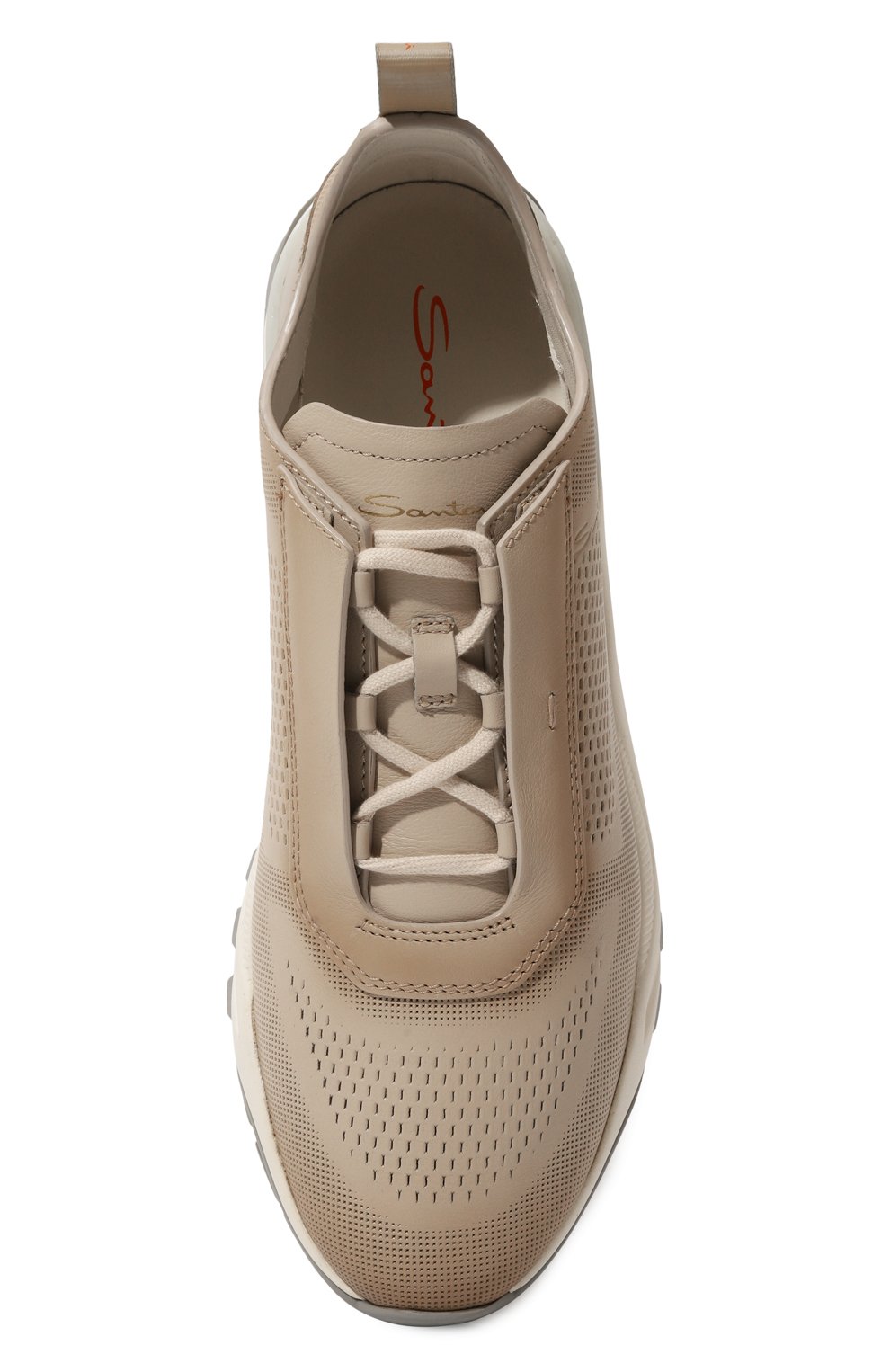 Кожаные кроссовки innova SANTONI, арт. MBIH21976BGBCTT4E32, фото 6