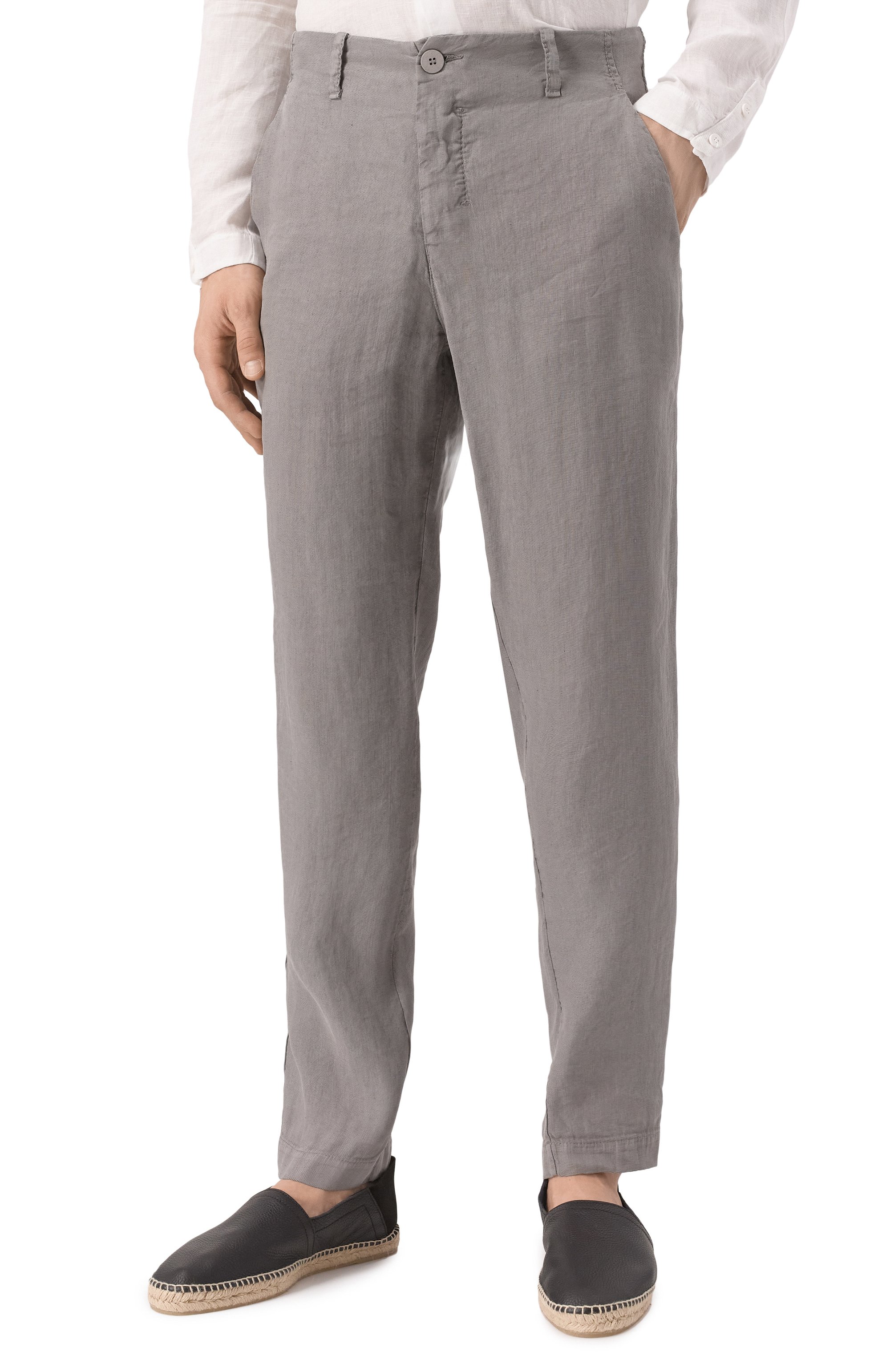 Льняные брюки TRANSIT, арт. CFUTRZH170, фото 3