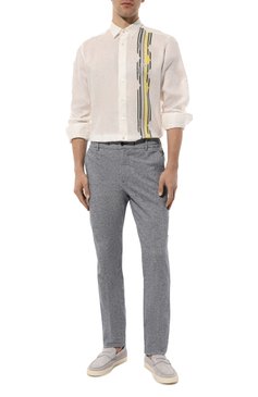 Шерстяные брюки ANDREA CAMPAGNA, арт. SPIAGGIA, фото 2