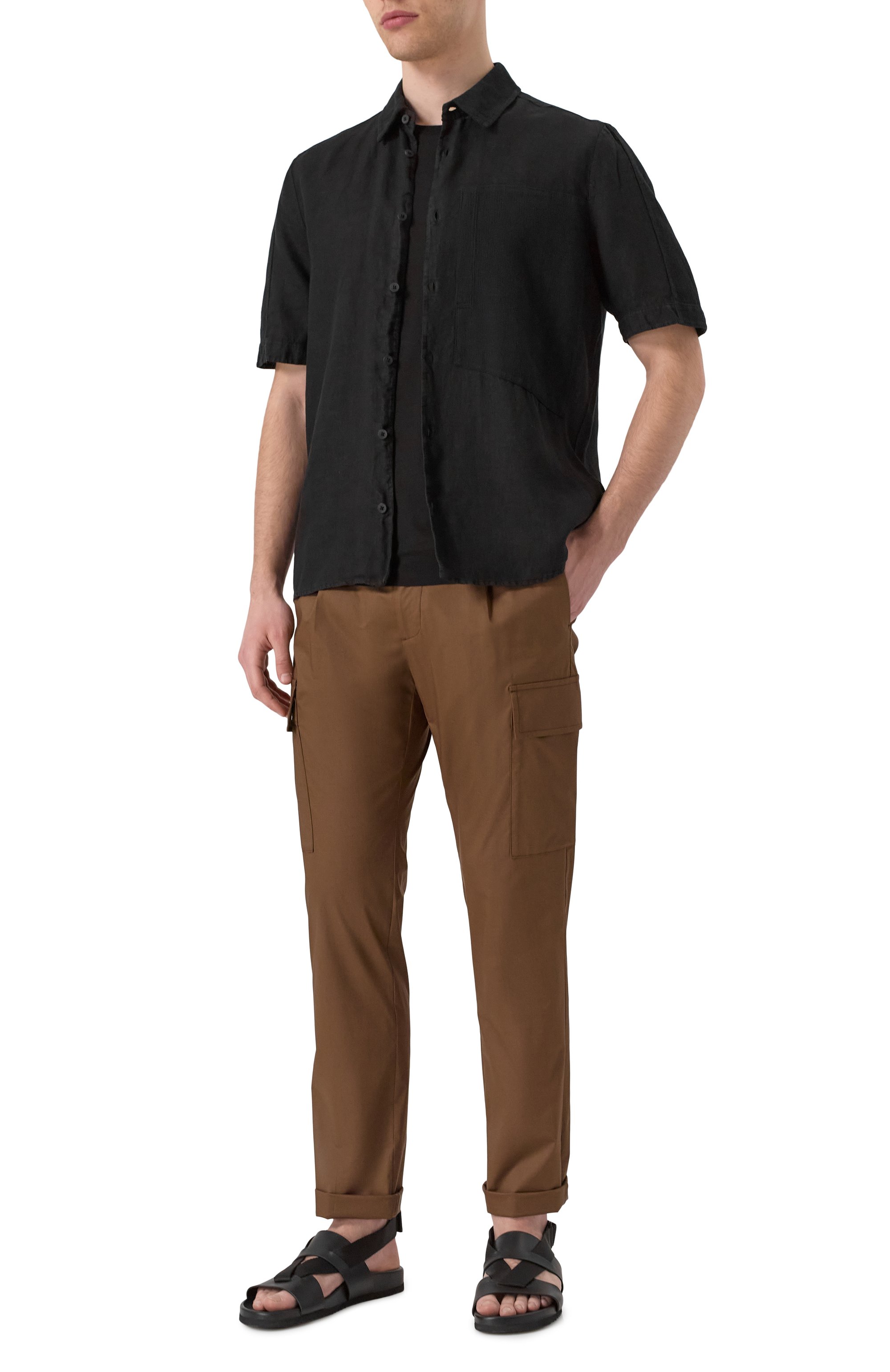 Комбинированные сандалии VIC MATIE, арт. 1G8850U_E46BQRB001, фото 2