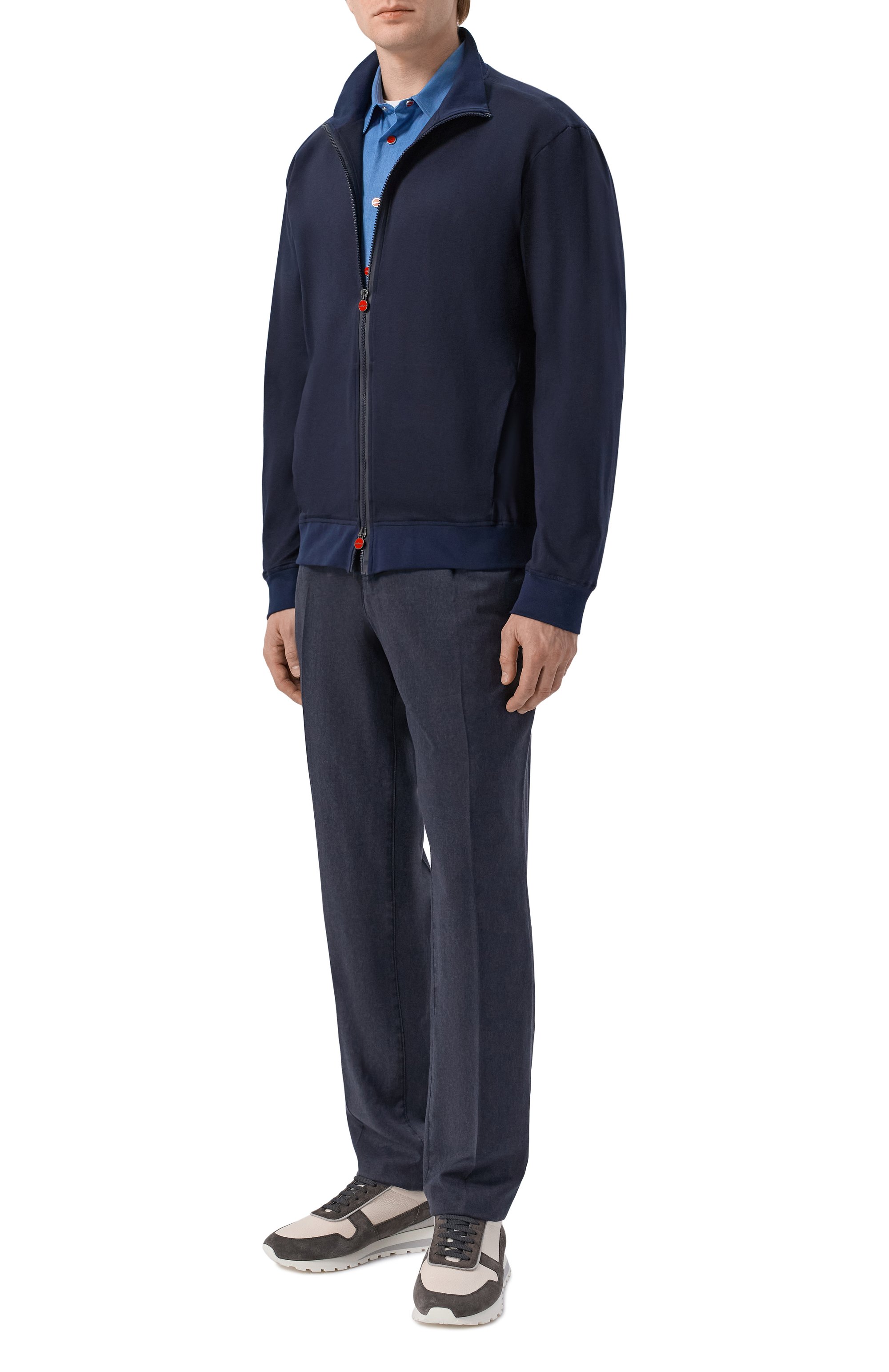 Хлопковая толстовка KITON, арт. UMC032K06R49, фото 2