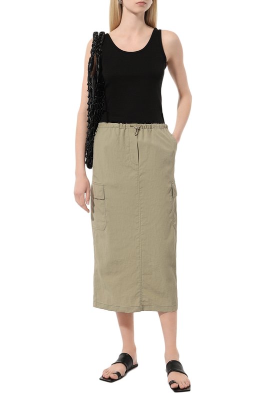 Хлопковая майка Juun.J JW4342W025 Чёрный  JW4342W025 Фото 2