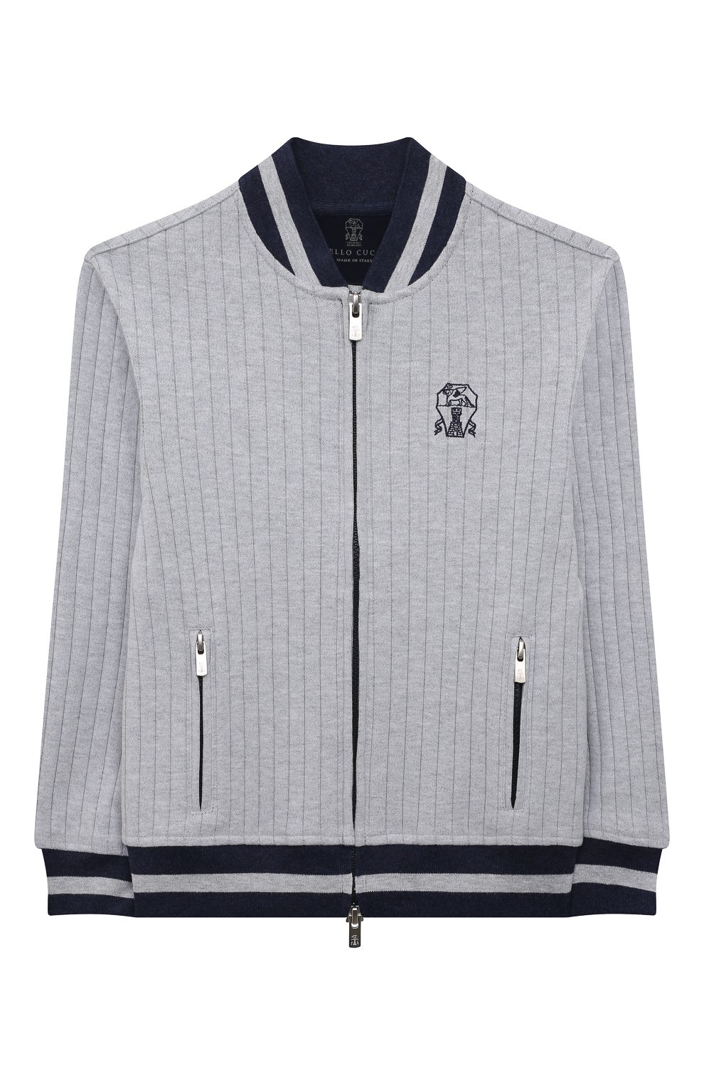 Хлопковая толстовка BRUNELLO CUCINELLI, арт. BTU20E129A, фото 1