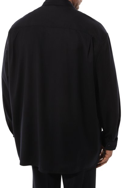 Рубашка из шерсти и шелка ZILLI, арт. SP0B01M024091001U/49, фото 4