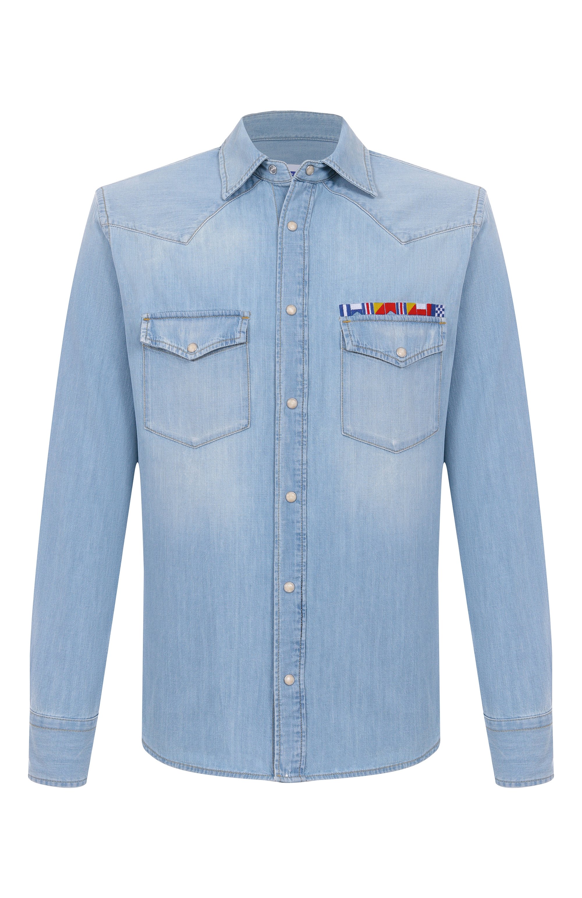 Джинсовая рубашка JACOB COHEN, арт. 25E P/JUR_CR002 018 T9734 B1, фото 1