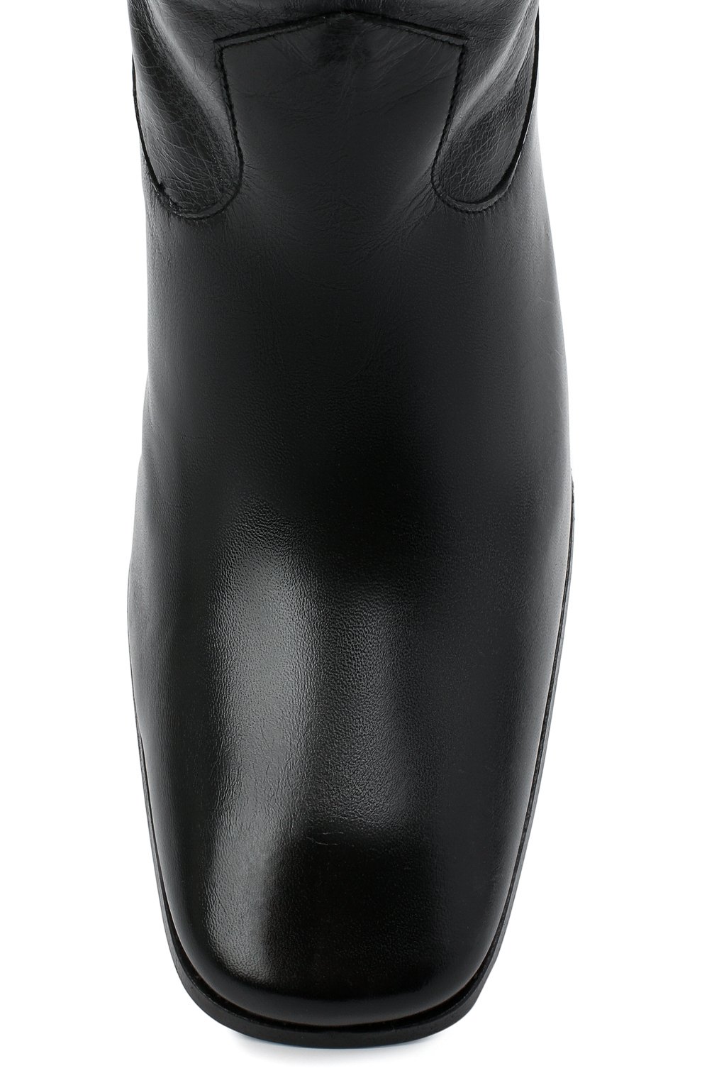 Кожаные сапоги willa BY FAR, арт. 20FWWLDBLCRE, фото 5