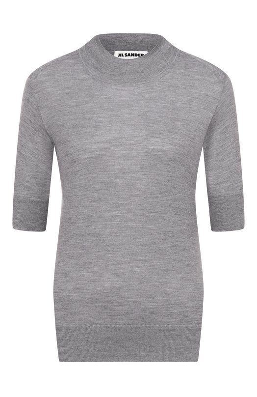 Пуловер из кашемира и шерсти Jil Sander J01GP0004-J14501 Серый J01GP0004-J14501