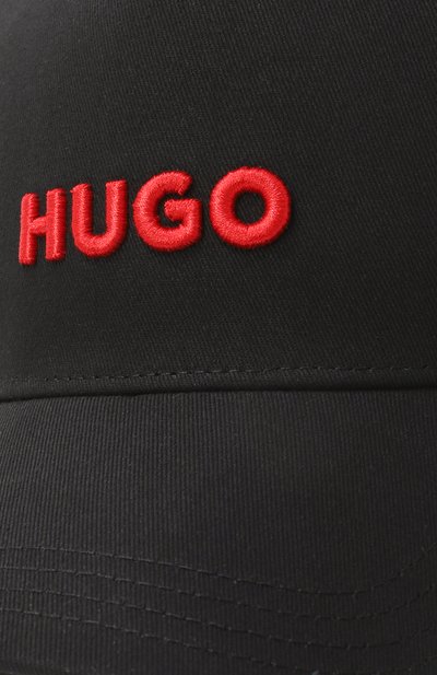 Хлопковая бейсболка HUGO, арт. 50533410, фото 4
