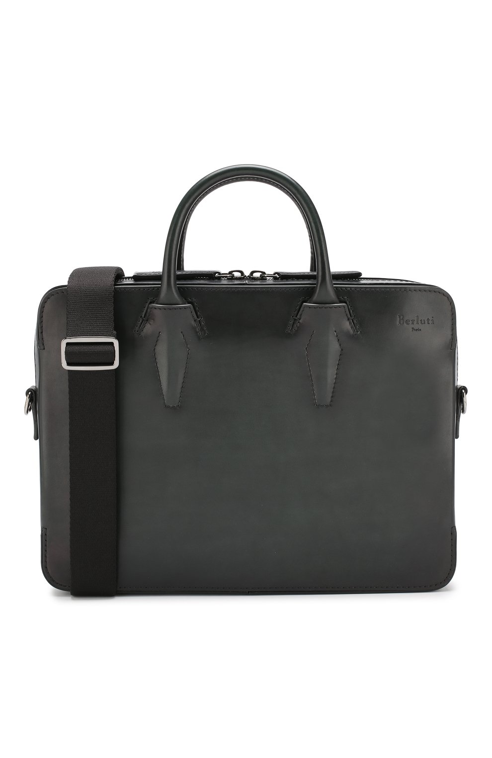 Кожаный портфель с плечевым ремнем BERLUTI, арт. M160432, фото 6
