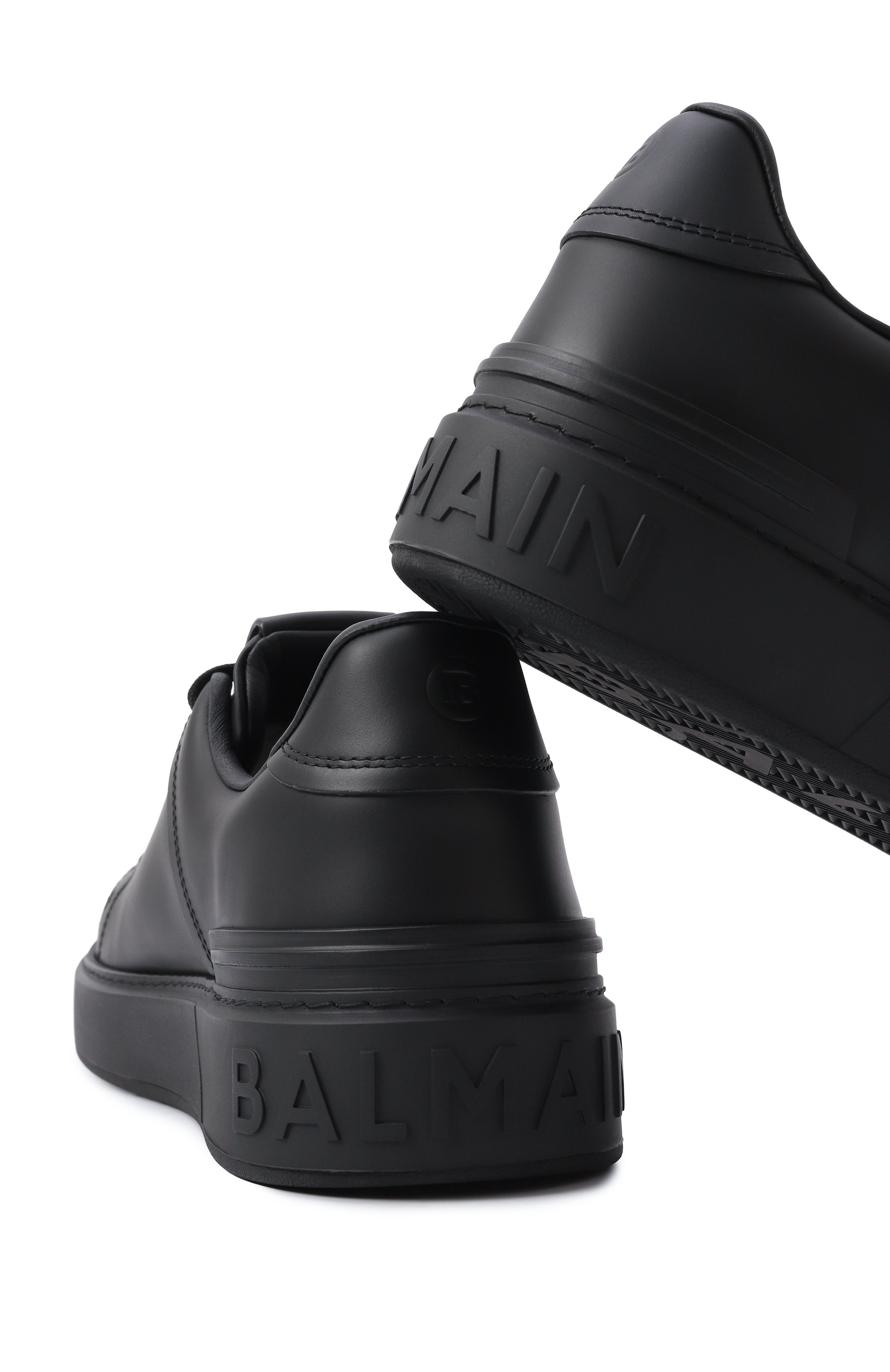 Кожаные кеды b-court BALMAIN, арт. DM1VI288/LVTR, фото 7