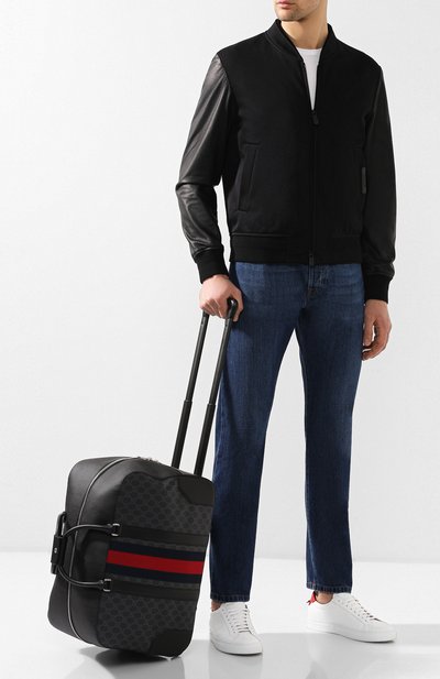 Дорожная сумка gg black GUCCI, арт. 547805/9VEVN, фото 5