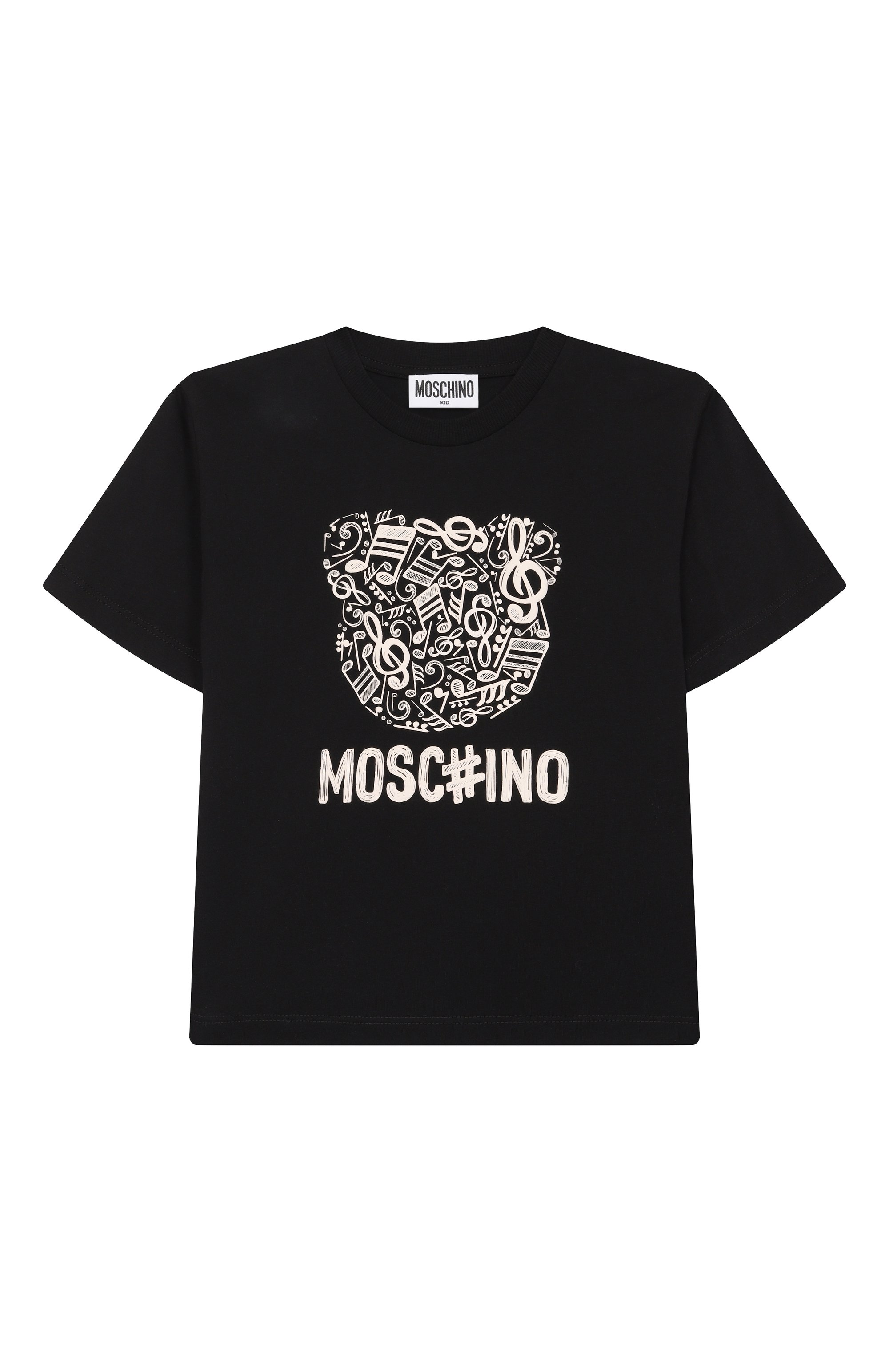 Хлопковая футболка MOSCHINO, арт. HQM05G/LAA10/4-8, фото 1