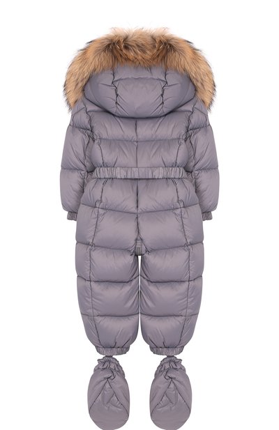 Комплект из пухового комбинезона и пинеток MONCLER ENFANT, арт. D2-951-14355-25-53079/3M-18M, фото 2
