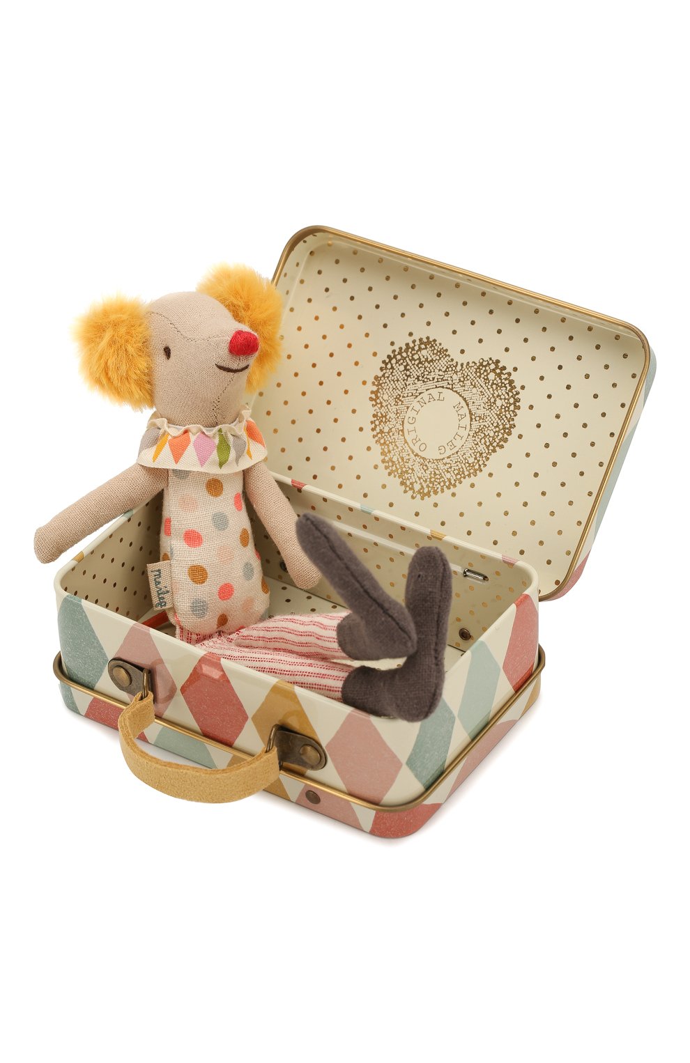 Игрушка мышонок клоун стилт MAILEG, арт. 16-7746-01, фото 1