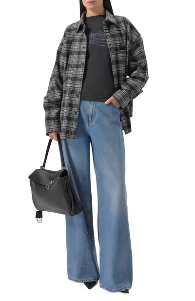 Хлопковая рубашка BALENCIAGA, арт. 852341/TTM02, фото 2