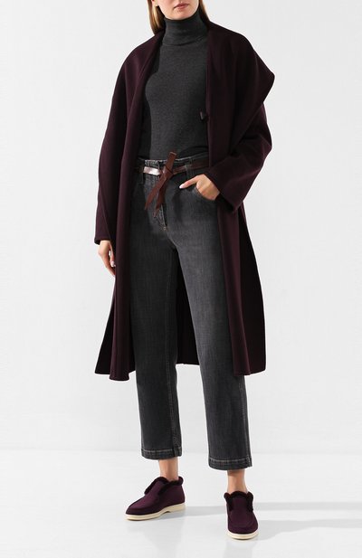 Замшевые ботинки open walk LORO PIANA, арт. FAG3602, фото 2