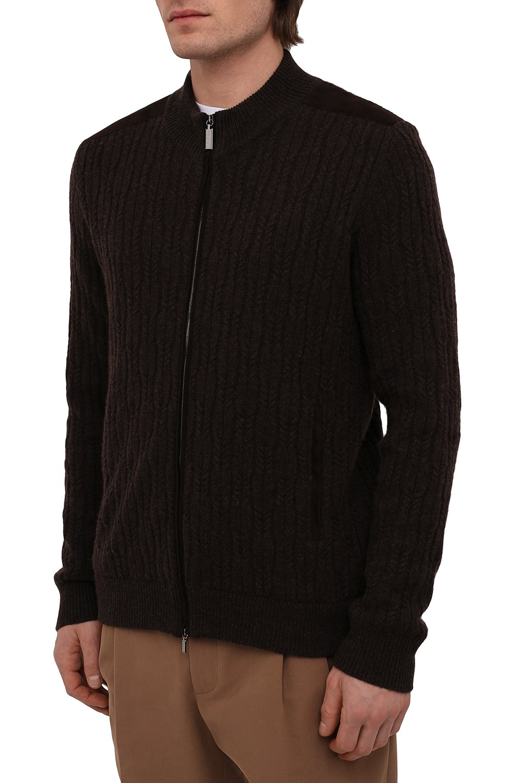 Кашемировый кардиган ZILLI, арт. MBW-NC215-NEL01/ML01, фото 3