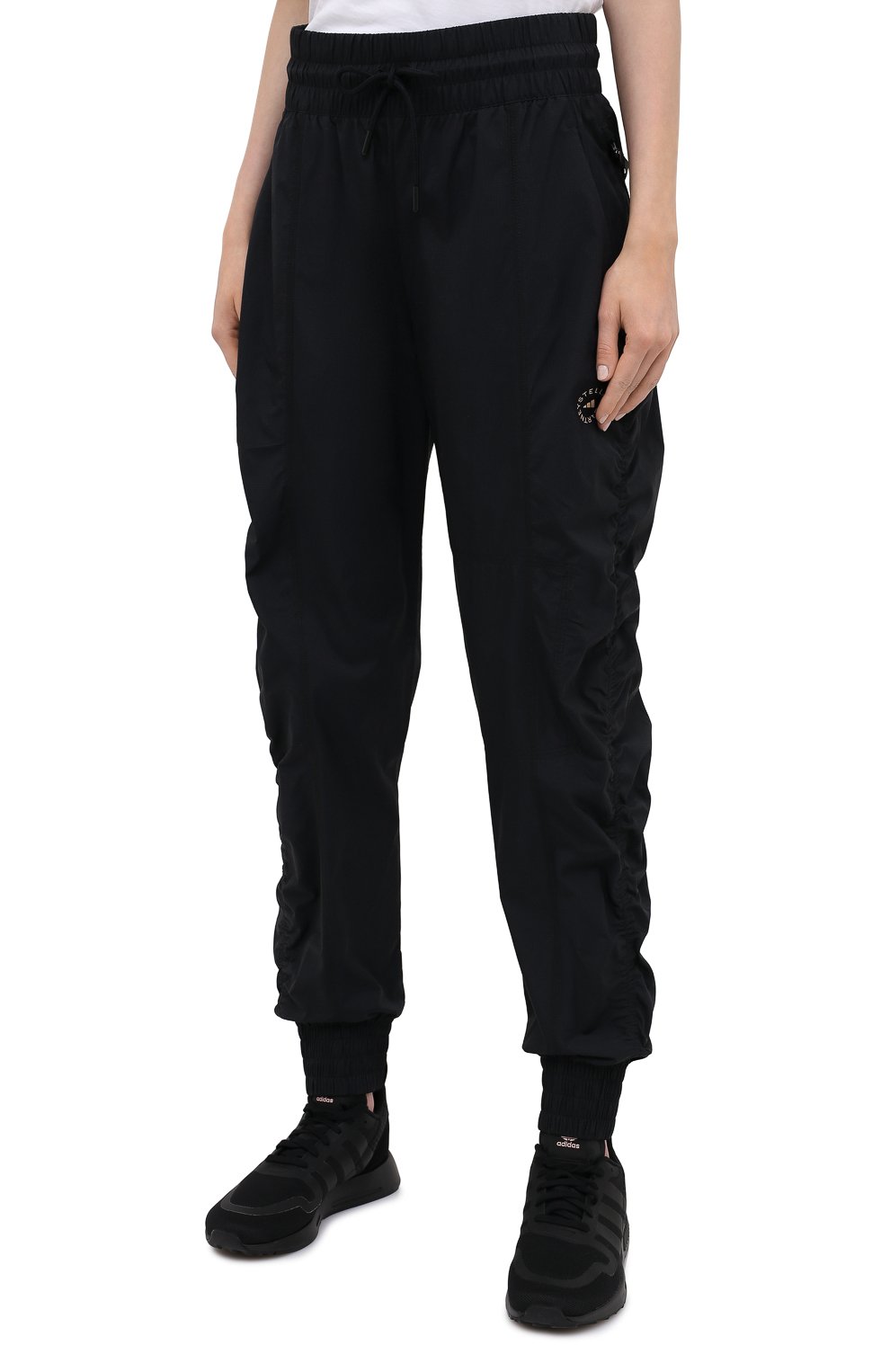 Джоггеры ADIDAS BY STELLA MCCARTNEY черного цвета по цене 11250 руб., арт. FU3985, фото 3 Джоггеры ADIDAS BY STELLA MCCARTNEY, арт. FU3985, фото 3