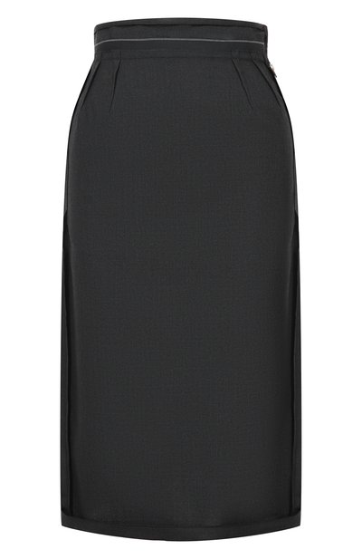Женская шерстяная юбка MAISON MARGIELA, арт. S51ME0068/M35934