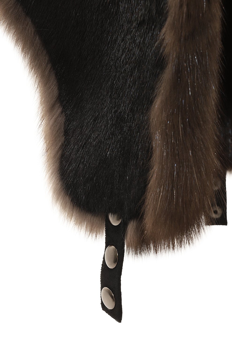 Шапка-ушанка из меха норки и соболя VICTORIA KUSENKOVA, арт. 322803549243, фото 3