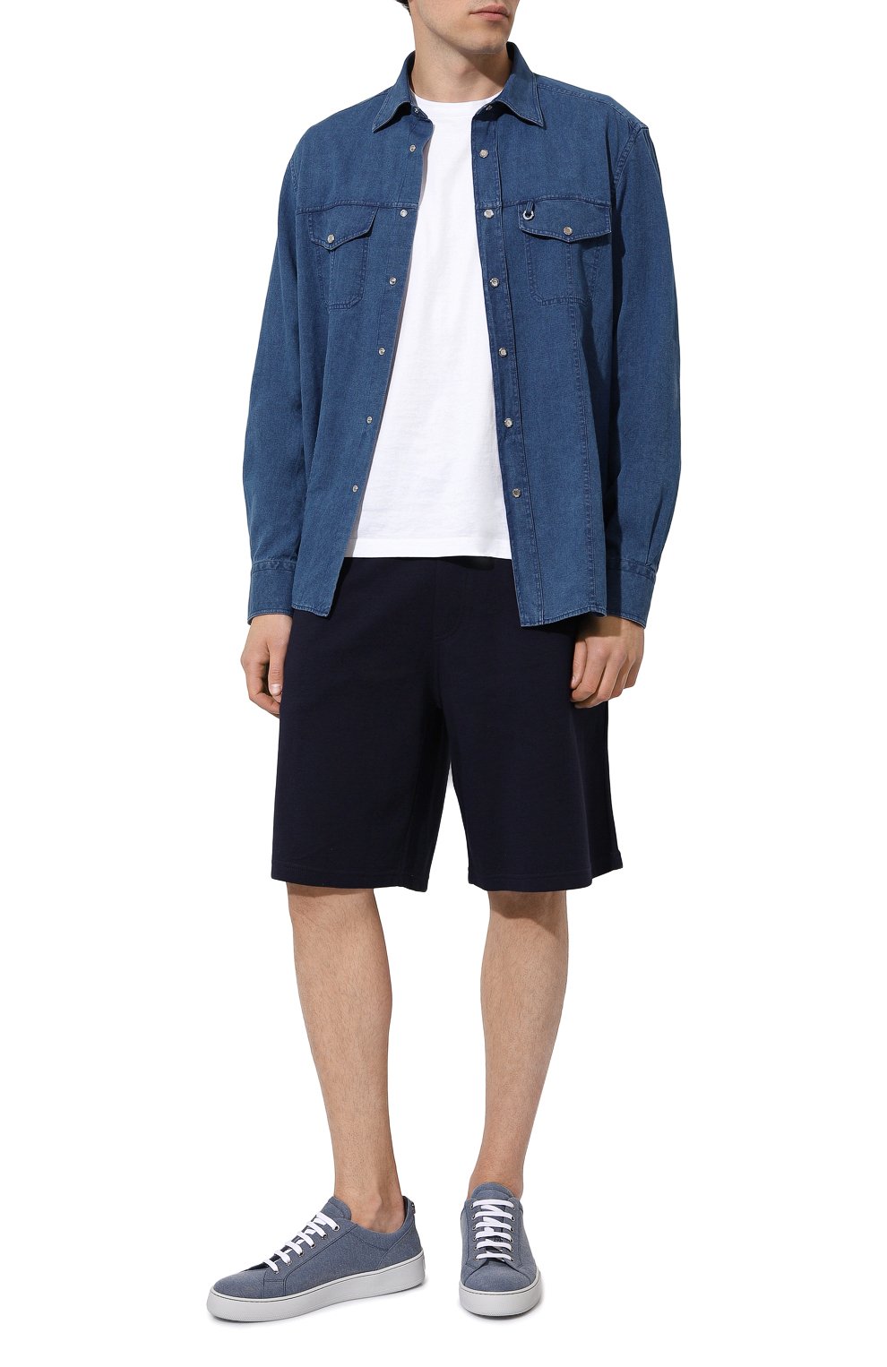 Текстильные кеды SERGIO ROSSI, арт. B05810-MTE356, фото 2