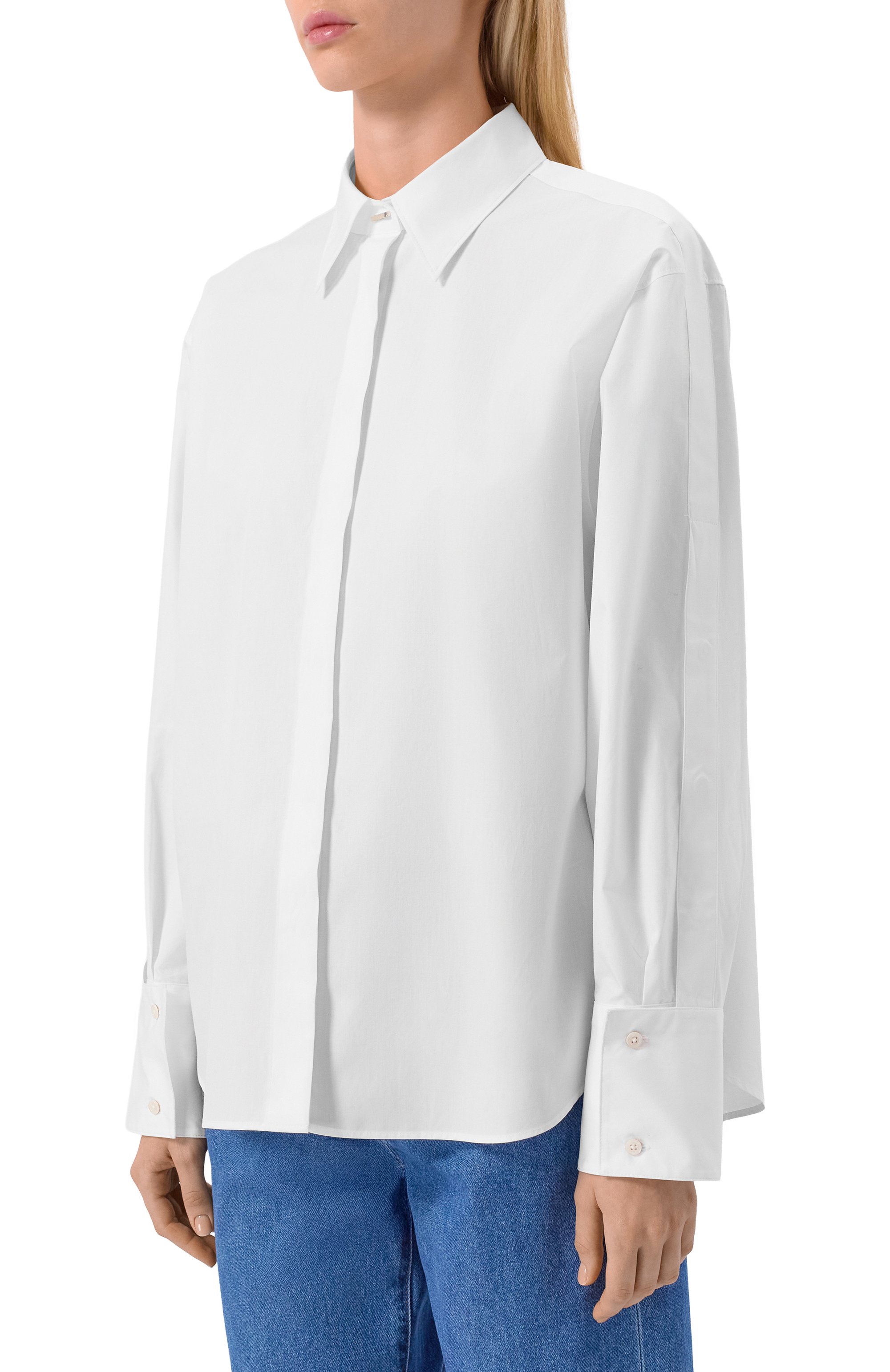 Хлопковая рубашка BOSS, арт. 50548455, фото 3