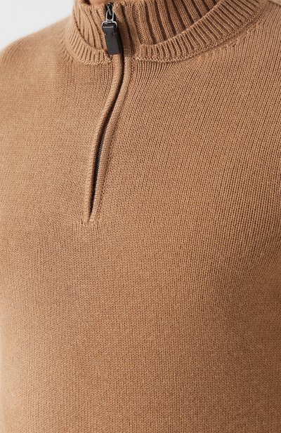 Кашемировый джемпер с воротником стойкой на молнии BRIONI, арт. UMEC0L/07K28, фото 5