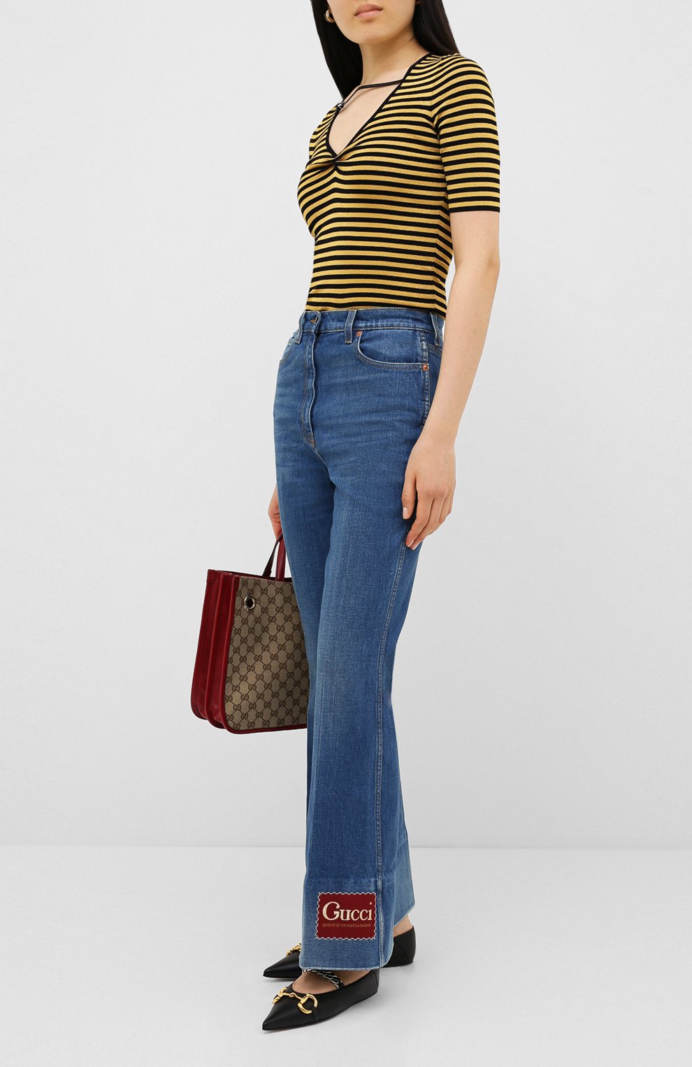 Топ из вискозы GUCCI, арт. 623600/XKBD3, фото 2