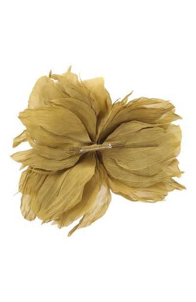 Брошь FLOWER ME горчичного цвета по цене 17600 руб., арт. PION-NS008010L, фото 4 Брошь FLOWER ME, арт. PION-NS008010L, фото 4