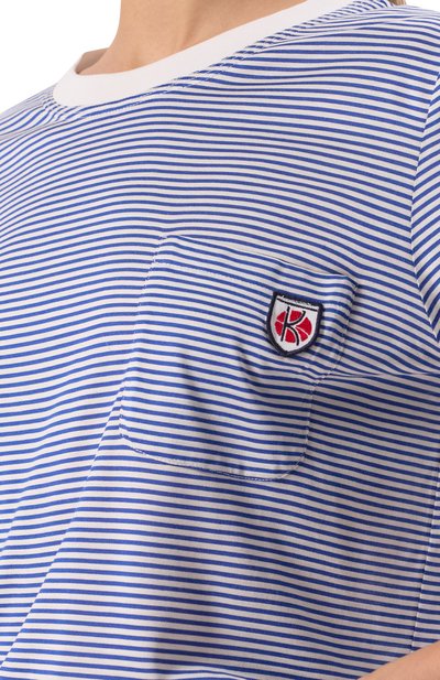 Шелковая футболка KITON, арт. D59441K0922E01, фото 5