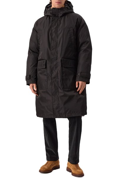 Комплект из парки и пуховика MVST черного цвета по цене 412500 руб., арт. ICU0005/NZ_SET, фото 3 Комплект из парки и пуховика MVST, арт. ICU0005/NZ_SET, фото 3