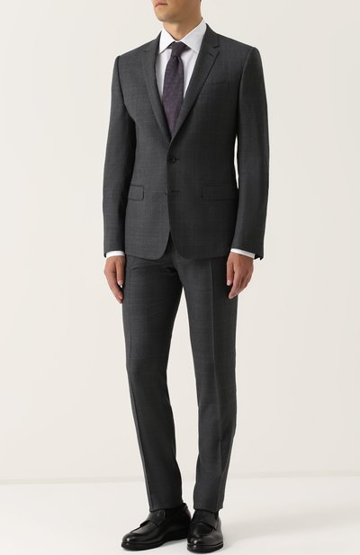 Хлопковая сорочка с воротником кент GIORGIO ARMANI, арт. ZSCMRT/ZS10C, фото 2