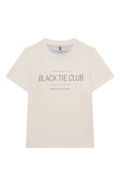 Хлопковая футболка BRUNELLO CUCINELLI, арт. B0B13S153A