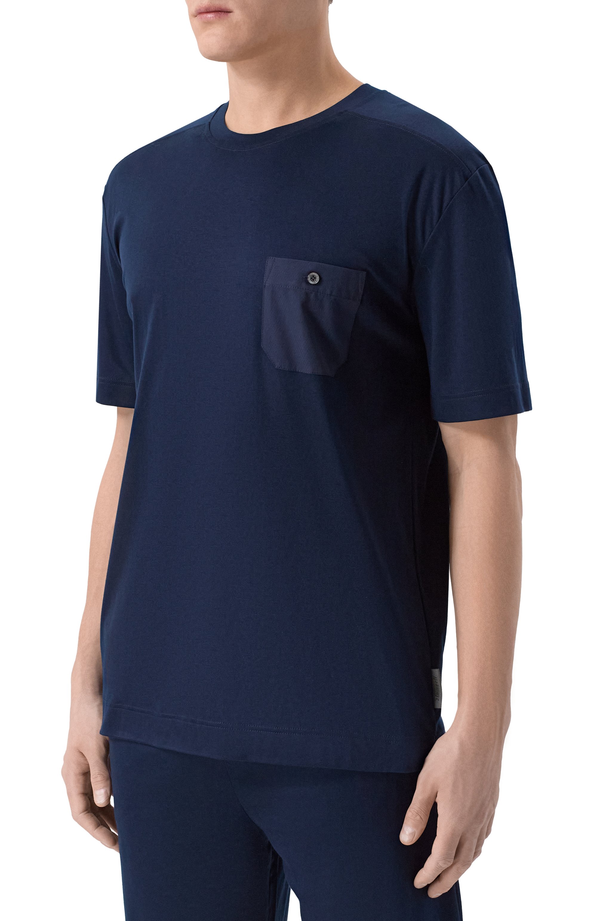  Футболка из хлопка и вискозы ZIMMERLI, арт. 8520-21091, фото 3