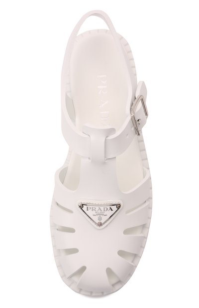 Резиновые сандалии PRADA, арт. 1X857M-3LKK-F0009-050, фото 4